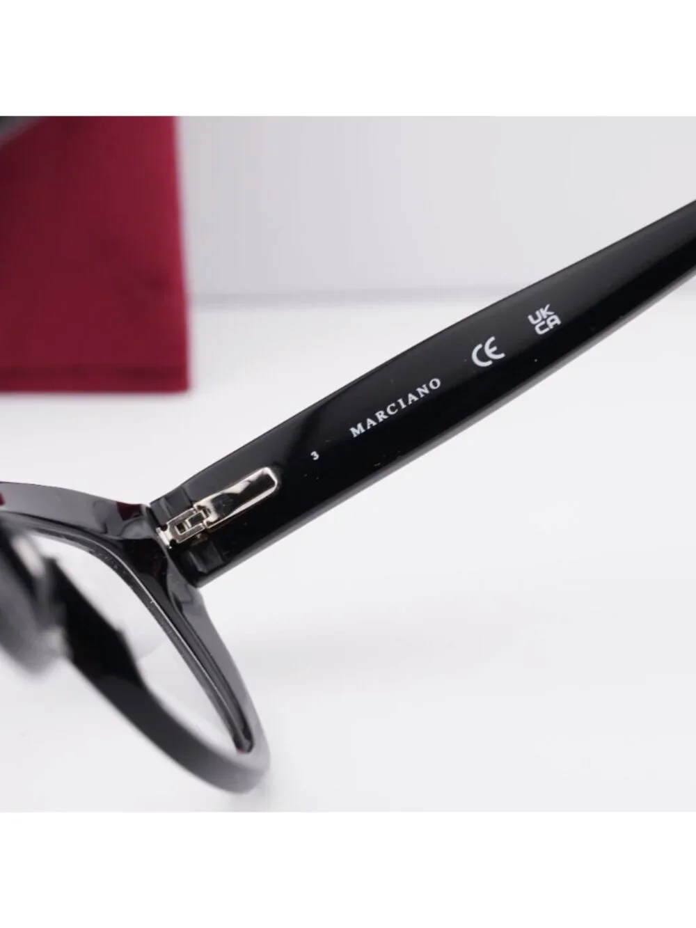 Guess by Marciano GM50016 001 Cat Eye Eyeglasses 53mm - Black